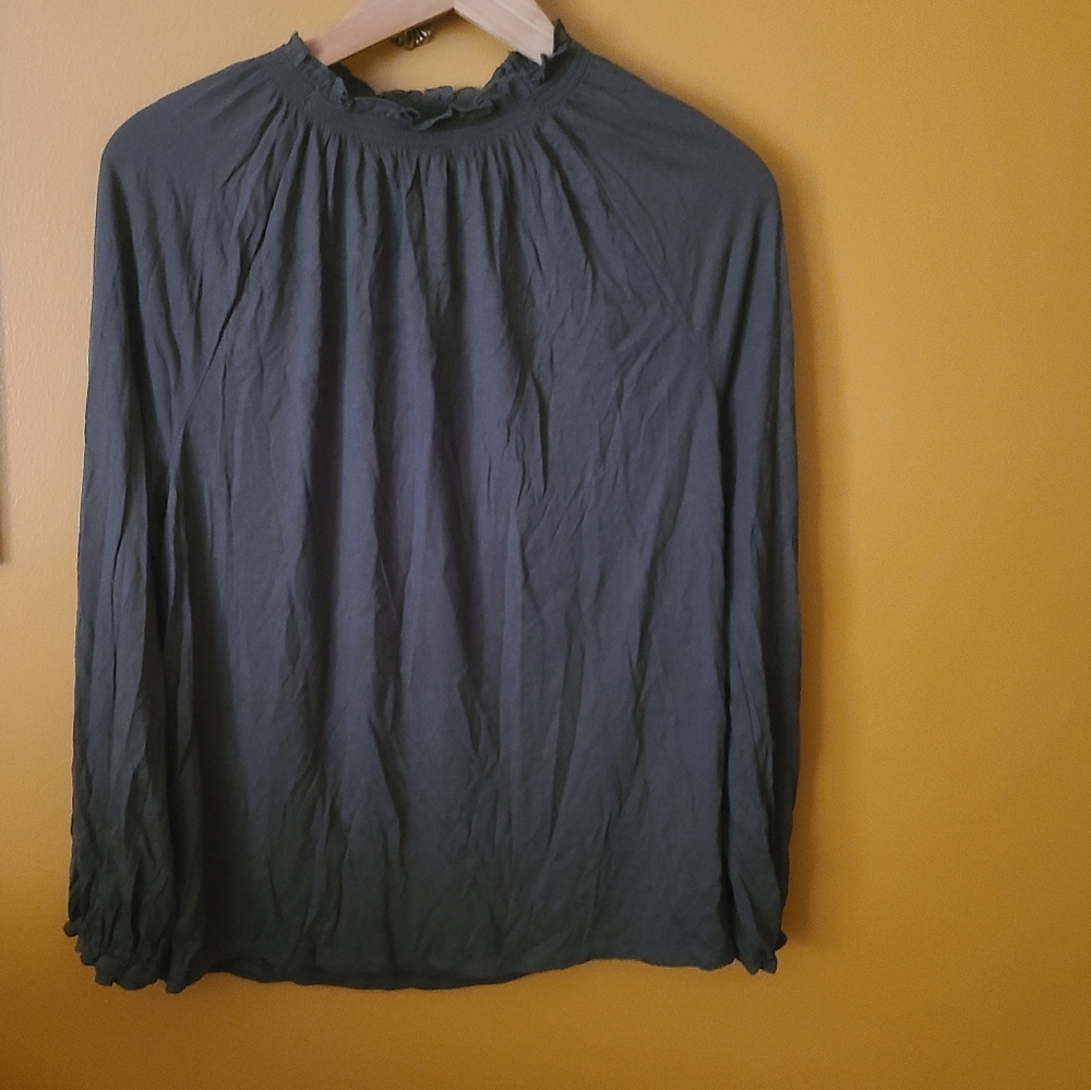 LOFT Deep Olive Women's Blouse